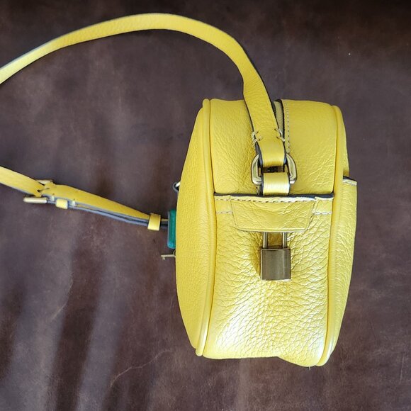 J.Crew Signet Bag Italian Leather Crossbody - Picture 4 of 11